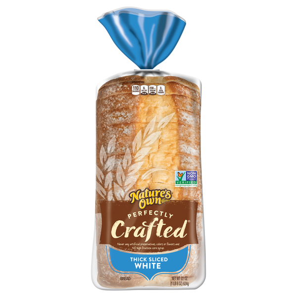 Nature's Own Perfectly Crafted White Thick Sliced Bread