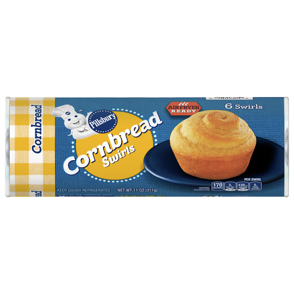 Save on Pillsbury Cornbread Swirls 6 ct Order Online Delivery Stop & Shop