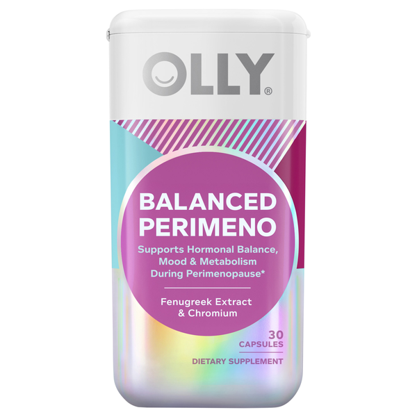 OLLY Balanced Perimeno Fenugreek Extract & Chromium Gummies