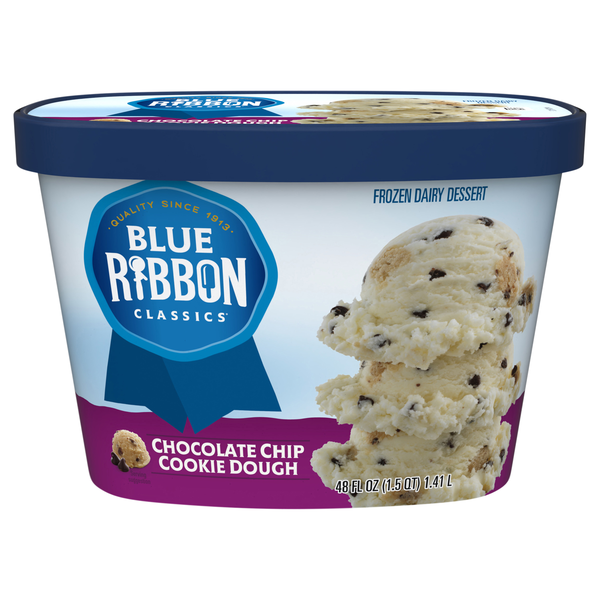 Blue Ribbon Classics Chocolate Chip Cookie Dough Frozen Dairy Dessert