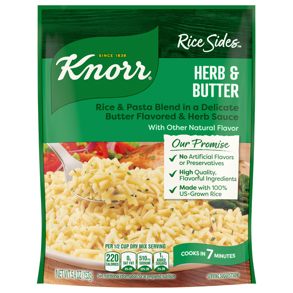 Knorr Rice Sides Herb & Butter