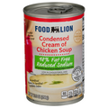 Food Lion Condensed 98% Fat Free Reduced Sodium Cream of Chicken Soup