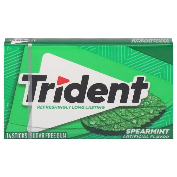 Trident Sugar Free Spearmint Gum