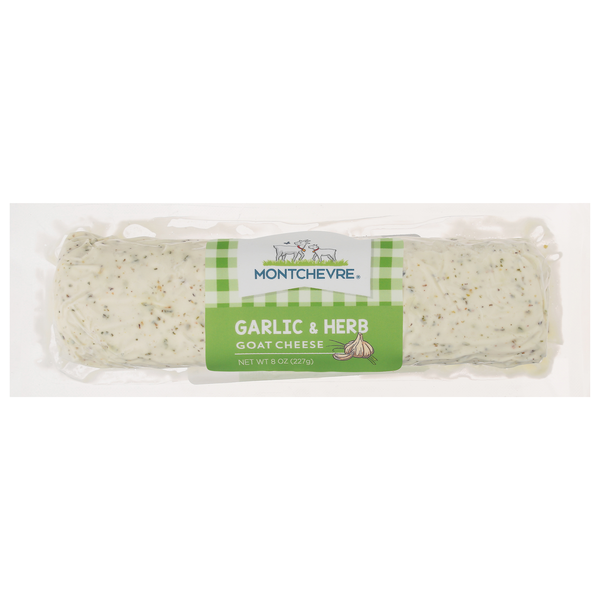 Save on Montchevre Chevre Goat Cheese Garlic Herb Log Fresh Order