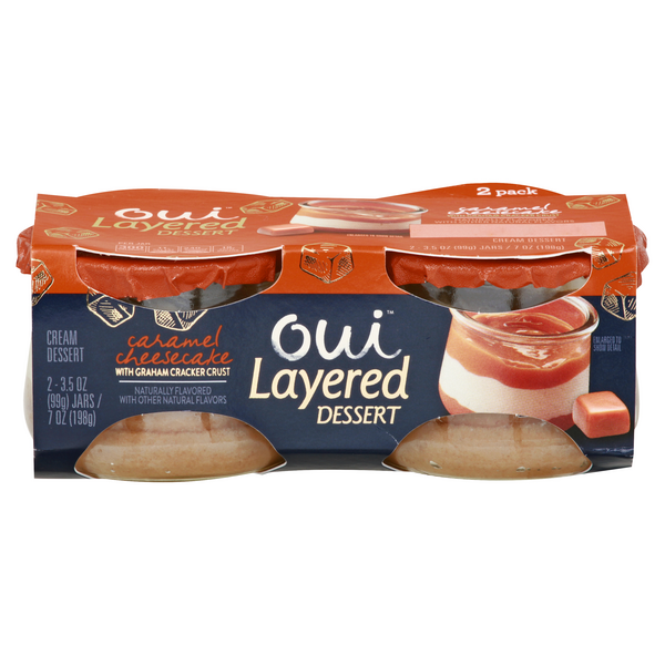 Save on Oui Layered Dessert Carmel Cheesecake 2 ct Order Online