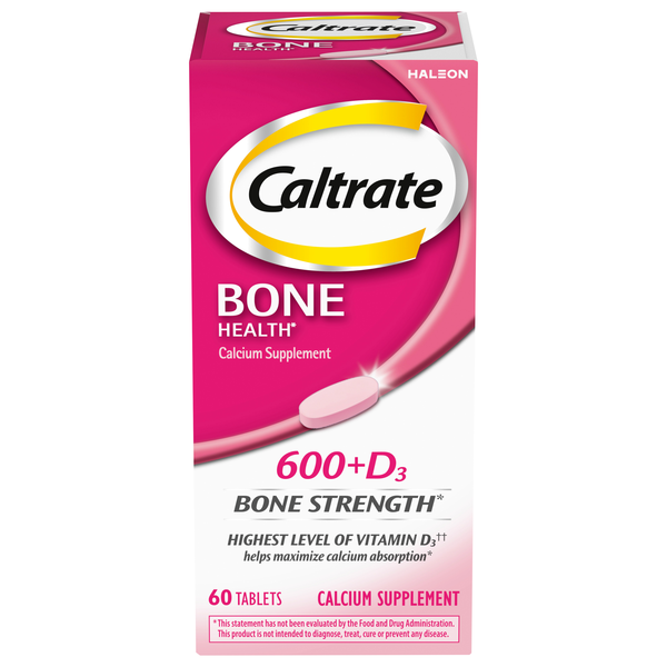 Caltrate Bone Health Calcium Supplements Tablets