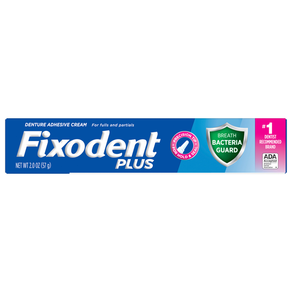 Fixodent Plus Precision Hold & Seal Denture Adhesive Cream