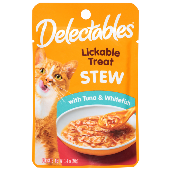 Delectables Stew Tuna & Whitefish Lickable Cat Treat