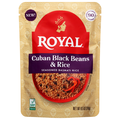 Royal 90 Second Microwave Cuban Black Beans & Basmati Rice