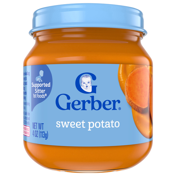 Gerber Natural 1st Baby Food Sweet Potato