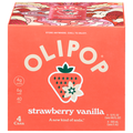 Olipop Strawberry Vanilla Prebiotic Soda - 4 pk