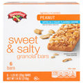 Hannaford Sweet & Salty Peanut Granola Bars - 6 ct