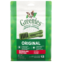 GREENIES Original Regular Adult Dental Dog Treats - 12 ct
