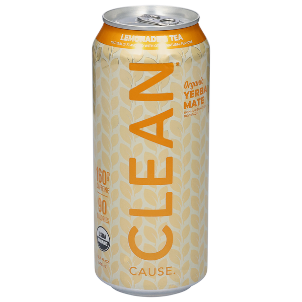 Clean Cause Organic Lemonade & Tea Yerba Mate