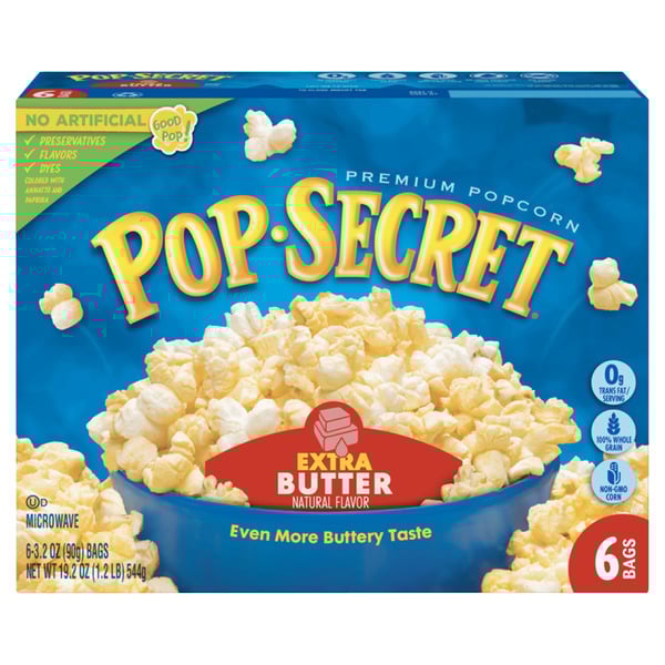 Save On Pop Secret Microwave Popcorn Extra Butter Order Online Delivery Giant