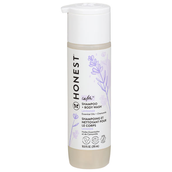 Honest Calm Shampoo + Body Wash Lavender