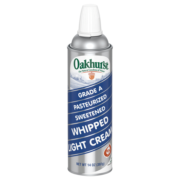 Oakhurst Sweetened Light Whipped Cream