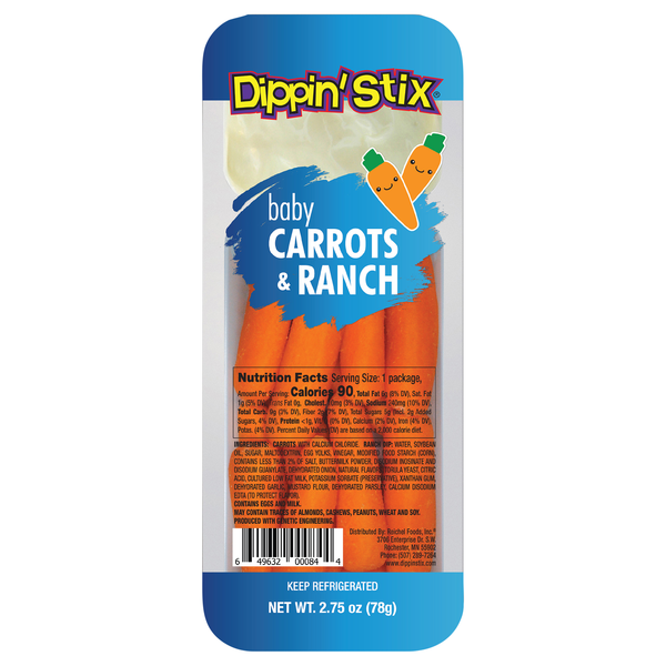 Dippin' Stix Baby Carrots & Ranch Dip