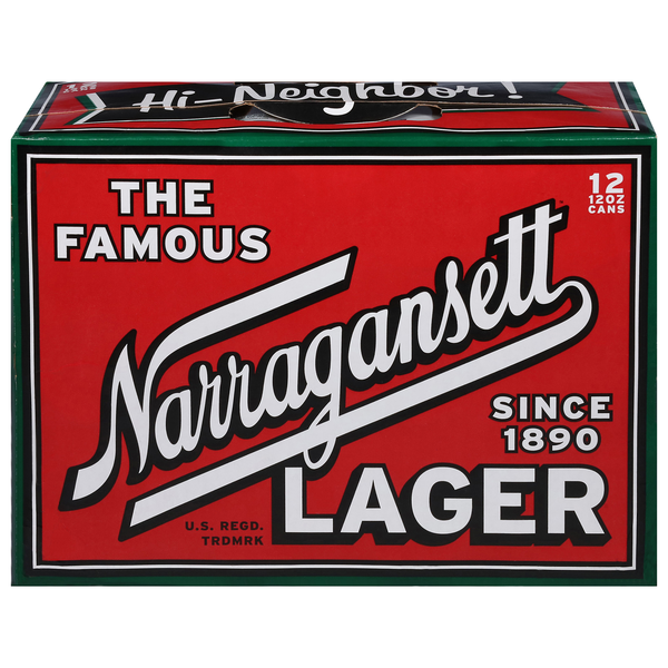 Narragansett Lager Beer - 12 pk