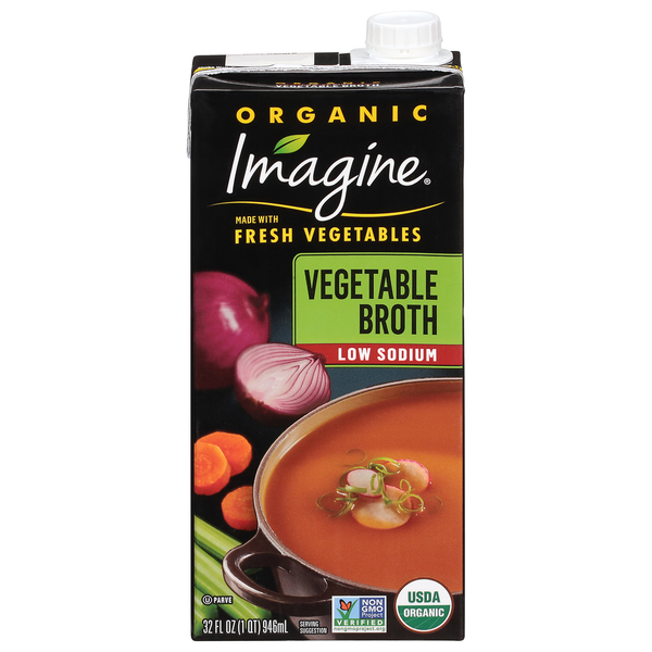 Imagine Organic Low Sodium Vegetable Broth
