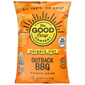 The Good Crisp Company Crinkle Cut Outback BBQ Potato Chips