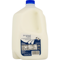 2% Reduced Fat Milk