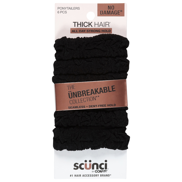 Scunci Unbreakable Collection Thick Hair Claw Clip