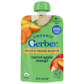 Gerber Organic 2nd Baby Food Carrot Apple Mango