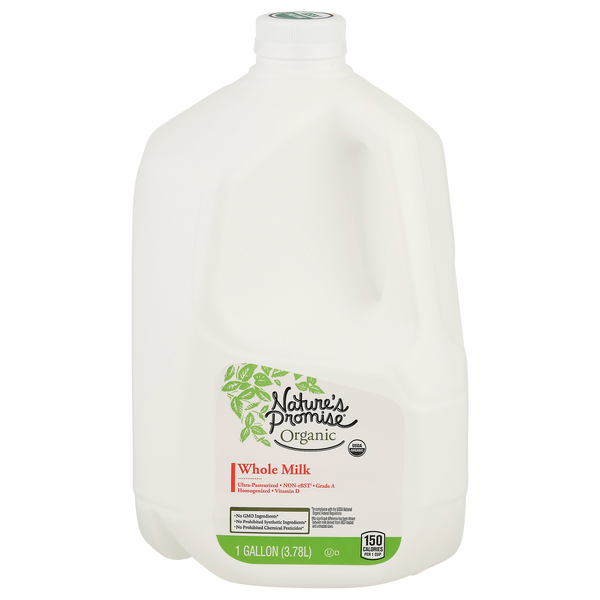 Nature's Promise Organic Vitamin D Whole Milk