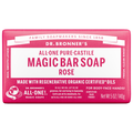 Dr. Bronner's Organic All-One Hemp Rose Pure Castile Soap Bar