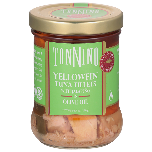 Save on Tonnino Tuna Fillets with Jalapeno in Olive Oil Order Online