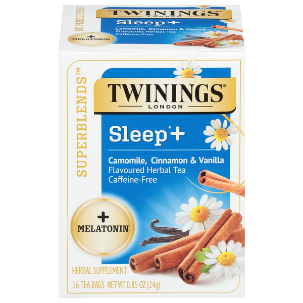 Twinings Caffeine Free Sleep+ Herbal Tea Bags