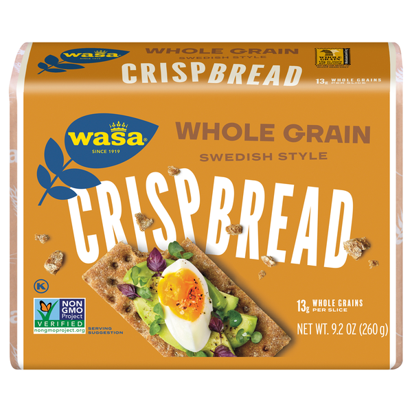 Wasa Whole Grain Swedish Style Crispbread Crackers