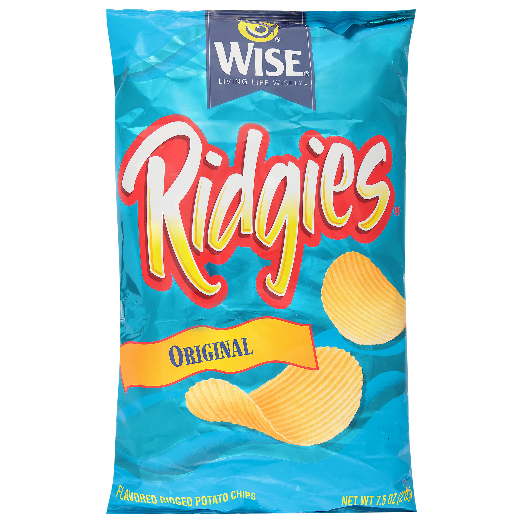 Wise Wise Ridgies All Natural Potato Chips