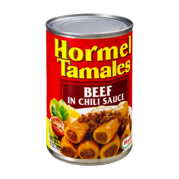 Hormel Tamales Beef with Chili Sauce
