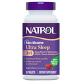 Natrol Raspberry Flavor Ultra Sleep 3-in-1 Fast Dissolve Tablets