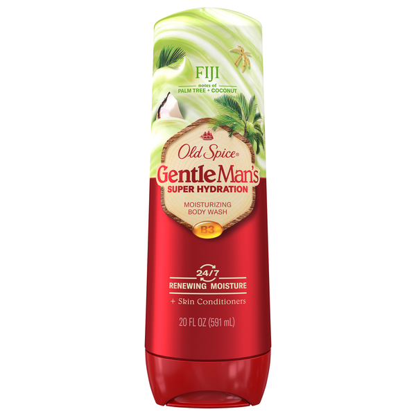 Old Spice Gentleman's Superior Hydration Fiji Moisturizing Body Wash