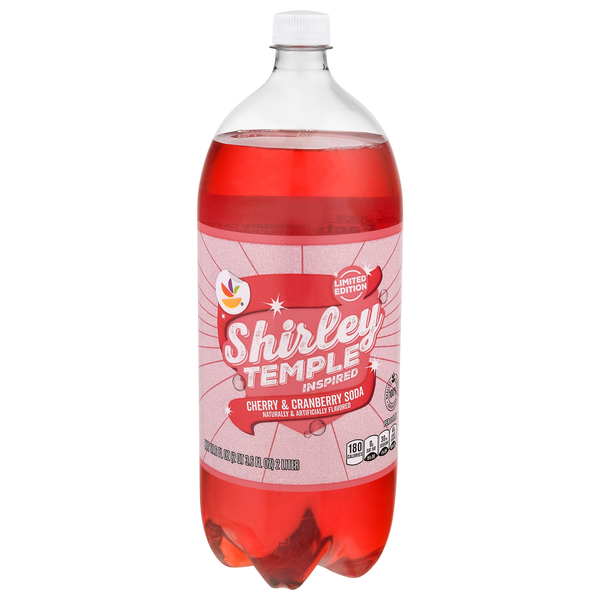 Stop & Shop Limited Edition Shirley Temple Cherry & Cranberry Soda