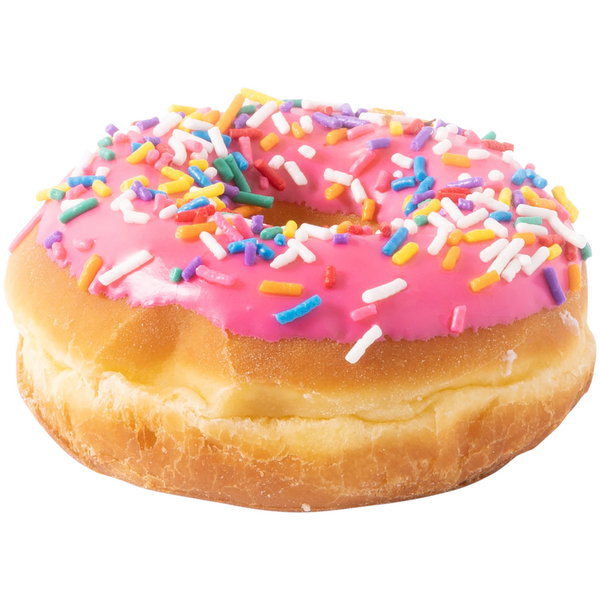 Giant Bakery Pink Iced with Sprinkles Donut (Single)