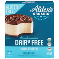 Alden's Organic Dairy Free Vanilla Bean Frozen Dessert Sandwiches - 4 ct