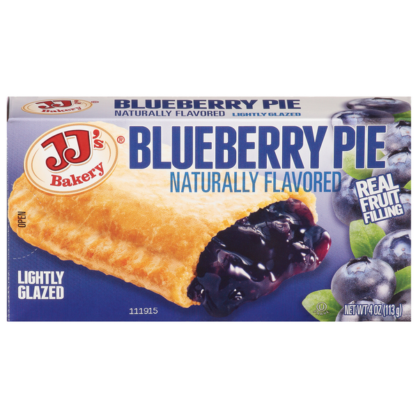 Save on JJ's Bakery Blueberry Pie Lightly Glazed Order Online Delivery