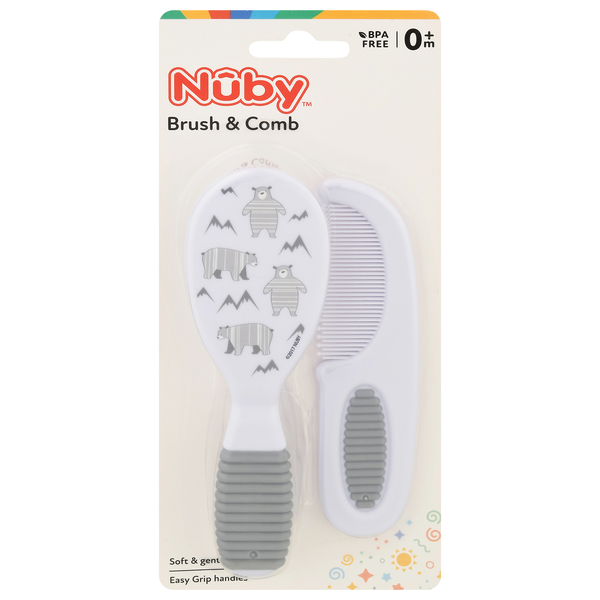 Nuby Grooming Comb & Brush