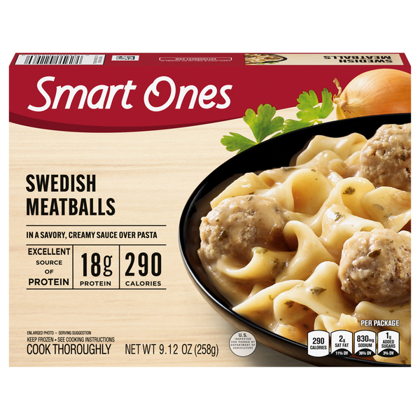 Smart Ones Pasta with Swedish Meatballs Frozen Meal