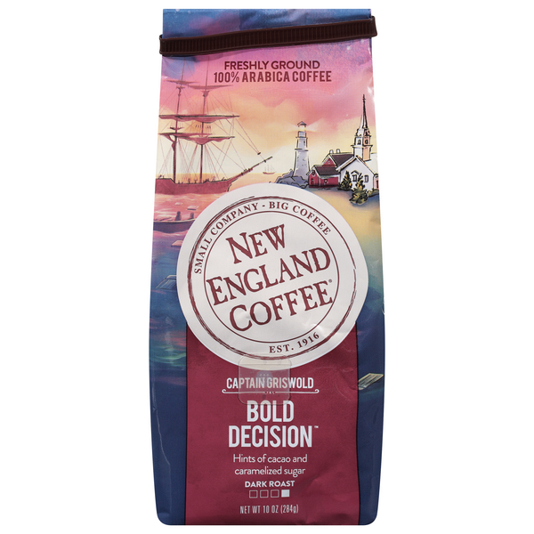 New England Coffee Bold Decision Dark Roast Ground Coffee