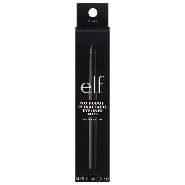 Save on e.l.f. Retractable No Budge Liner Black Order Online Delivery