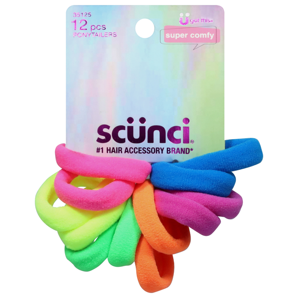 Scunci Super Comfy Ponytailers