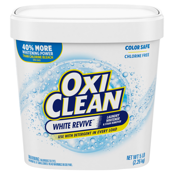 OxiClean White Revive Powder Laundry Whitener + Stain Remover