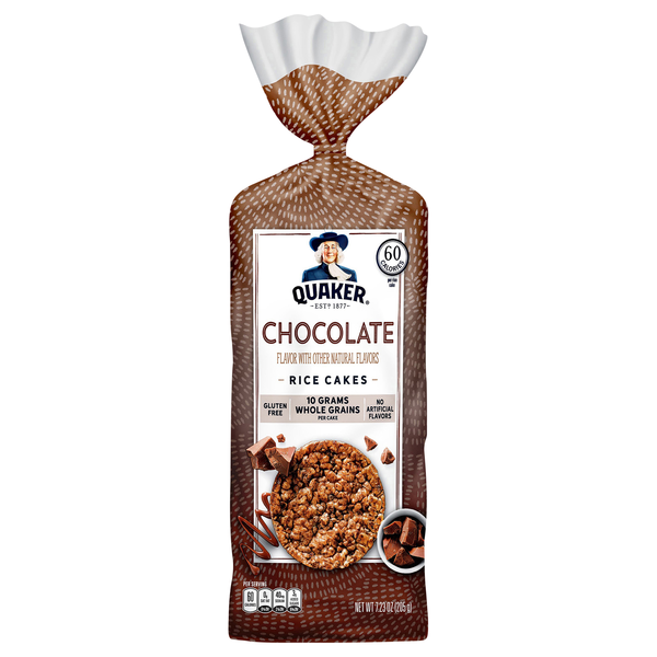 Quaker Gluten Free Chocolate Rice Cakes