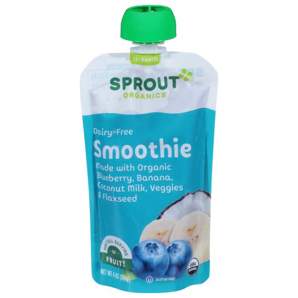 Save on Sprout Smoothie Blueberry Banana w/Coconut Milk Veggies & Flax
