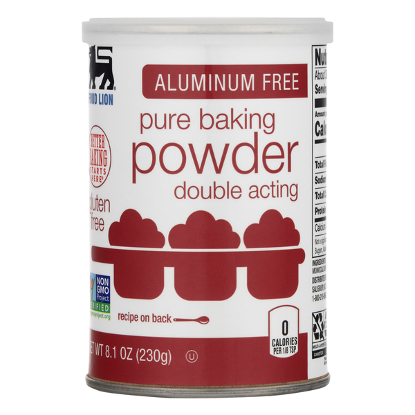 Food Lion Gluten & Aluminum Free Double Acting Pure Baking Powder